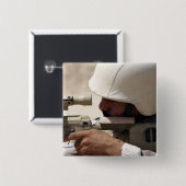 イラク軍巡査部長のダウンレンジ 缶バッジ (正面&裏面)