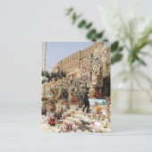 イラク，エルビルのお土産 ポストカード (スタンド正面)