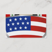 イラク・キャンペーン・リボン 名刺 (裏面)