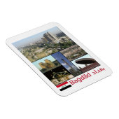 イラク – バグダッドモザイク – マグネット (右側)