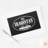 イラクCIB 長方形シール (封筒)