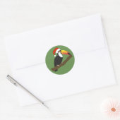 イラシマ クリスマス オオハシ ラウンドシール (封筒)