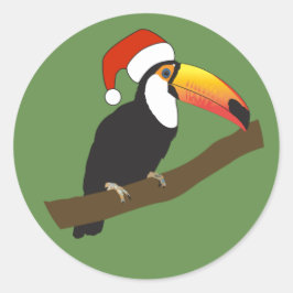 イラシマ クリスマス オオハシ ラウンドシール