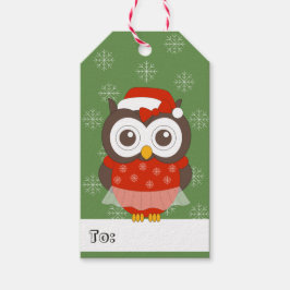 イラシマ バレリーナ フクロウ クリスマス スノーフレーク ギフトタグ