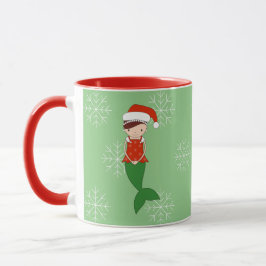 イラシマ バレリーナ マーメイド クリスマス スノーフレーク マグカップ