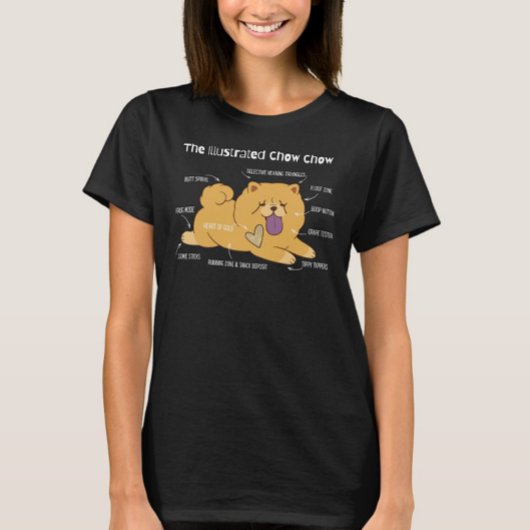 イラストチャウTシャツ Tシャツ