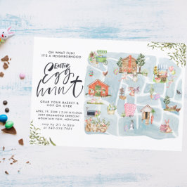 イラストマップ | 街歩きイースターエッグハント 招待状