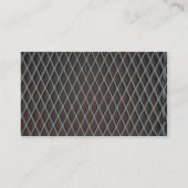 イラストラティブホワイトメタルのグリル 名刺 (裏面)