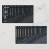 イラストラティブ塀および影 名刺 (正面/裏面)