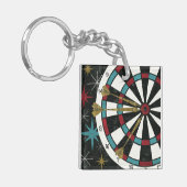 イラストラティブ投げ矢板 キーホルダー (正面左)