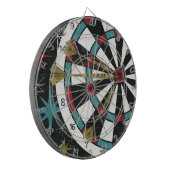 イラストラティブ投げ矢板 ダーツボード (正面左)