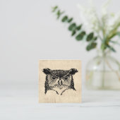 イラストレイテッドフクロウアート エンクロージャーカード (スタンド正面)