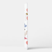 イラストレーションと可愛いプードル犬を丸で囲む  Case-Mate iPhoneケース (裏面 / 右)