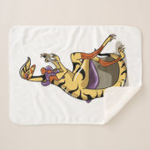 イラストレーションのイグアノドン彼女の爪、 ネイル。 シェルパブランケット (正面(横))