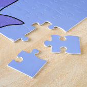 イラストレーションのシュノーケリングのローチネスのモンスター。 ジグソーパズル (側面)