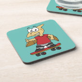 イラストレーションのスケートボード。 コースター (左側)