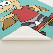 イラストレーションのスケートボード。 シェルパブランケット (3/4)