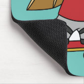 イラストレーションのスケートボード。 マウスパッド (コーナー)