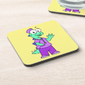 イラストレーションのステゴサウルスナース。 コースター (左側)
