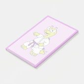 イラストレーションのステゴサウルス練習空手。 ポストイット (アングル)