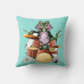 イラストレーションのチャスモサウルス遊のドラム。 クッション (裏面)