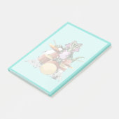 イラストレーションのチャスモサウルス遊のドラム。 ポストイット (アングル)