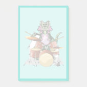 イラストレーションのチャスモサウルス遊のドラム。 ポストイット (正面)