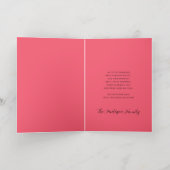 イラストレーションのナツクラッカークリスマスアクア 箔シーズンカード (内側レイダウン)