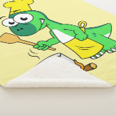 イラストレーションのパラショロフォス恐竜料理 シェルパブランケット (3/4)