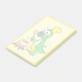 イラストレーションのパラショロフォス恐竜料理 ポストイット (アングル)