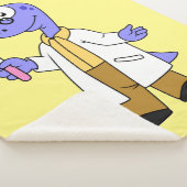 イラストレーションのブロントサウルス化学者。 シェルパブランケット (3/4)