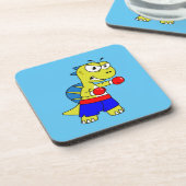 イラストレーションのボクシング。 コースター (左側)