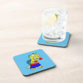 イラストレーションのボクシング。 コースター (右側)