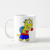 イラストレーションのボクシング。 コーヒーマグカップ (左)