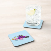 イラストレーションのローチネスのモンスタースキューバダイバー。 コースター (右側)