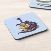 イラストレーションの宝石商。 コースター (左側)