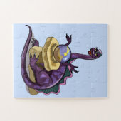 イラストレーションの宝石商。 ジグソーパズル (横)