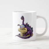 イラストレーションの宝石商。 ジャンボコーヒーマグカップ (右)