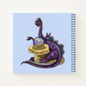 イラストレーションの宝石商。 ノートブック (裏面)