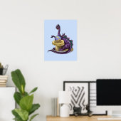 イラストレーションの宝石商。 ポスター (ホームオフィス)