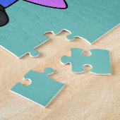 イラストレーションの尖頭配管工。 ジグソーパズル (側面)