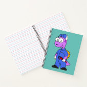 イラストレーションの尖頭配管工。 ノートブック (内部)