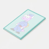 イラストレーションの尖頭配管工。 ポストイット (アングル)