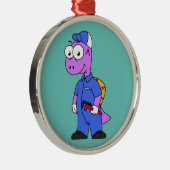 イラストレーションの尖頭配管工。 メタルオーナメント (右)