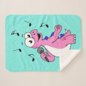 イラストレーションの歌のStegosaurus。 シェルパブランケット (正面(横))