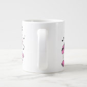 イラストレーションの歌のStegosaurus。 ジャンボコーヒーマグカップ (裏面)