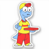 イラストレーションの気管支嚢胞配送業者。 シール (正面)