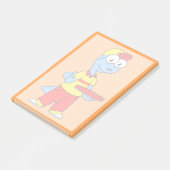 イラストレーションの気管支嚢胞配送業者。 ポストイット (アングル)