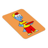 イラストレーションの気管支嚢胞配送業者。 マグネット (右側)