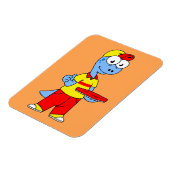 イラストレーションの気管支嚢胞配送業者。 マグネット (左側)